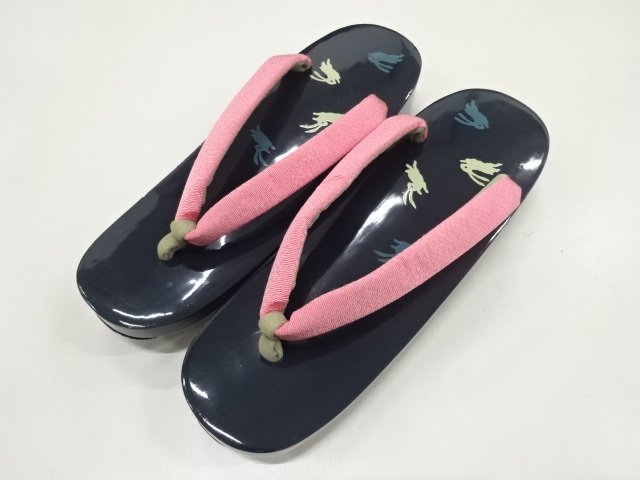 JAPANESE KIMONO / PAULOWNIA GETA (24 CM)